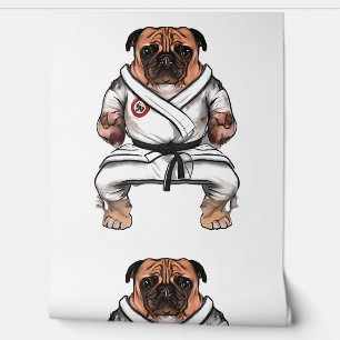 Hund kennt Karate Tapete