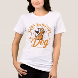 Hund Klein aber mächtig Tri-Blend Shirt