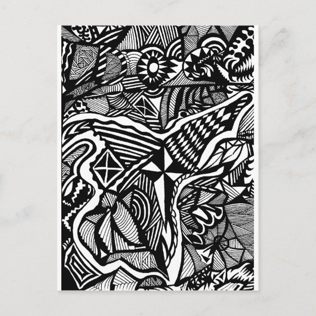 Hund können Sie es sehen Postkarte (Vorderseite)