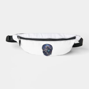 Hund Kristall Mond Enchanted Forest_1 Bauchtasche