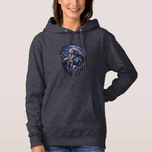 Hund Kristall Mond Enchanted Forest_1 Hoodie