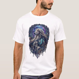 Hund Kristall Mond Enchanted Forest_1 T-Shirt