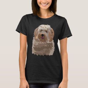 Hund Labradoodle Haustier T-Shirt
