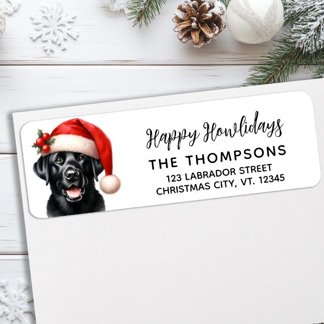 Hund Labrador Retriever Weihnachtsfeierliche Rücks (Von Creator hochgeladen)