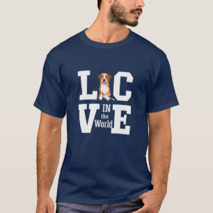 Hund liebt dich T-Shirt