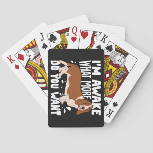 Hund Lover Basset Hound Hund Spielkarten
