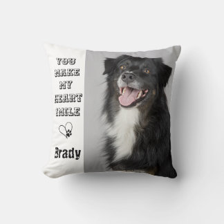 Hund Lover Geschenk Haustier Personalisiertes Foto Kissen