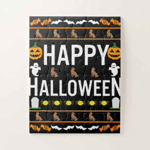 Hund Lover   Happy Halloween Chocolate Labrador