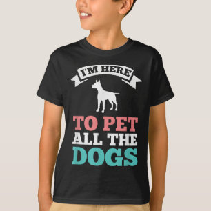 Hund Lover hier, um alle Hunde Weihnachtsgeschenk T-Shirt