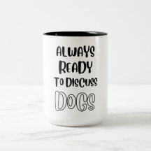 Hund Lover, immer bereit zur Diskussion von Hunden