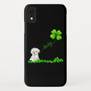 Hund Lover   Irisches Kleeblatt Lucky mit Niedlich Case-Mate iPhone Hülle