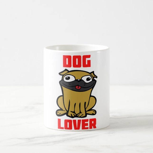 Hund Lover Kaffeetasse (Mittel)