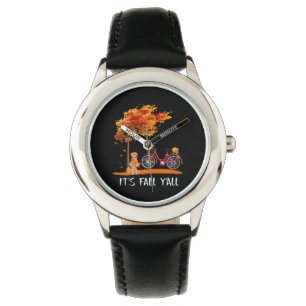 Hund Lover Labrador Retriever Es ist Fall Y'all Armbanduhr