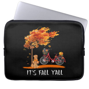Hund Lover   Labrador Retriever Es ist Fall Y'all Laptopschutzhülle