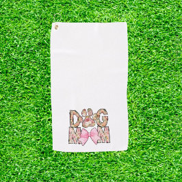 Hund Lover Muttertagsgeschenk Golfhandtuch