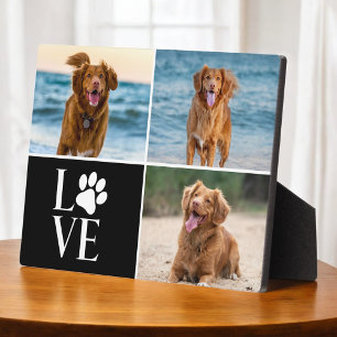 Hund Lover Paw Haustiere Moderne 3 Fotomaterial Fotoplatte