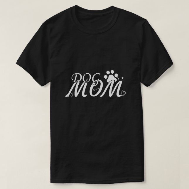 Hund Lover, Pelze Mama, Mama Shirt, Hunde Mama T - T-Shirt (Design vorne)