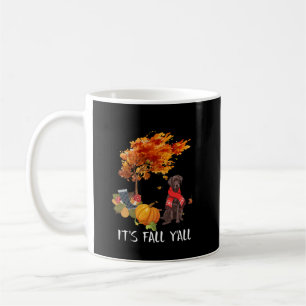 Hund Lover Schokolade Labrador Es ist Fall Y'all Kaffeetasse