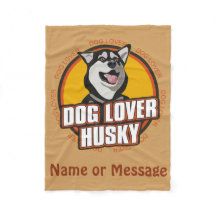 Hund Lover Siberischer Husky-Individuelle Name ode