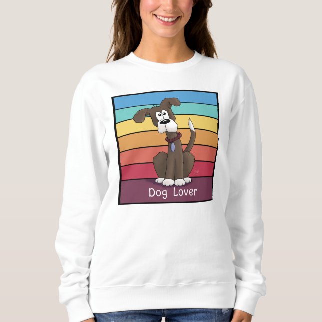 Hund Lover Sweatshirt (Vorderseite)