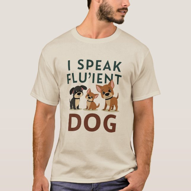 Hund Lover T-Shirt (Vorderseite)