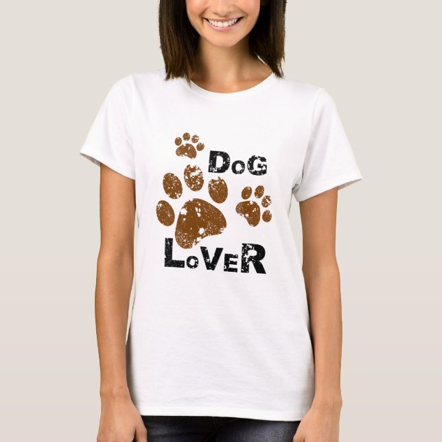 Hund Lover T Shirt (Vorderseite)