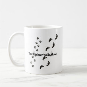 Hund Lover Tasse   Gehen Sie niemals mit der Kaffe