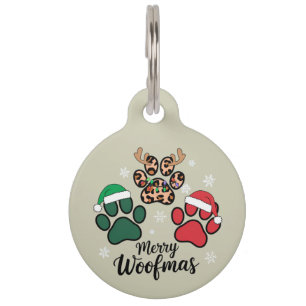 Hund Mama Weihnachten Fröhliche Woofmas Hundeliebh Haustiermarke