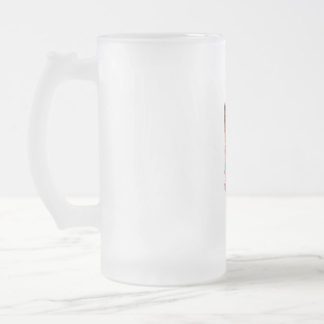 Hund Mattglas Bierglas (Links)