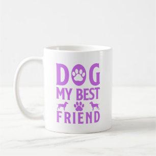 Hund Mein Bester Freund Süßer Hundeliebhaber Kaffe Kaffeetasse