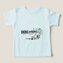HUND > MENSCHEN – Lustiges Design für Hundebesitze