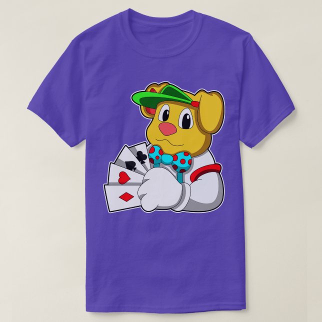 Hund mit ds T-Shirt (Design vorne)