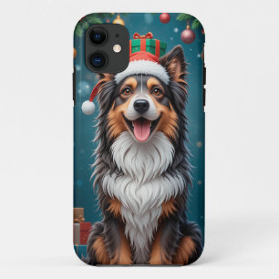 Hund mit einem lebendigen und freundlichen Ausdruc Case-Mate iPhone Hülle