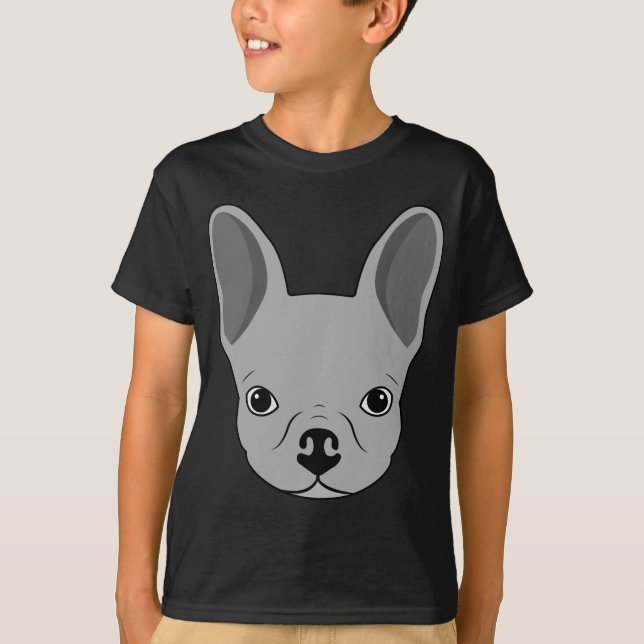 Hund mit großen Augen T-Shirt (Vorderseite)