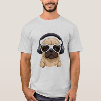 HUND MIT HEADPHONE.JPG T-Shirt