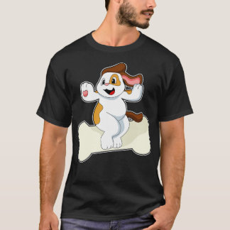 Hund mit Knochen 1 T-Shirt