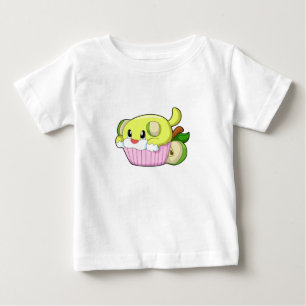 Hund mit Kuchen Baby T-shirt