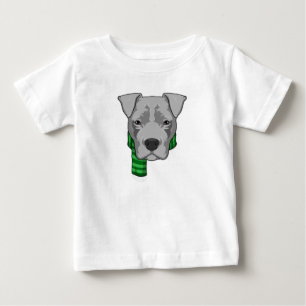 Hund mit Scarf Baby T-shirt