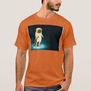 Hund mit seiner Geigenmaske T-Shirt