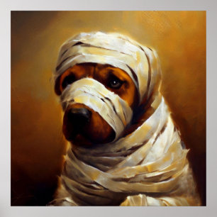Hund Mummy Poster