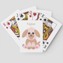 Hund Niedlicher Cartoon Pastel Personalisiert neut
