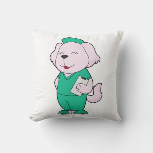 Hund Nurse Kissen