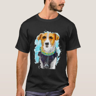 Hund Patron - Hund Russell Terrier - Krieg Ukraine T-Shirt