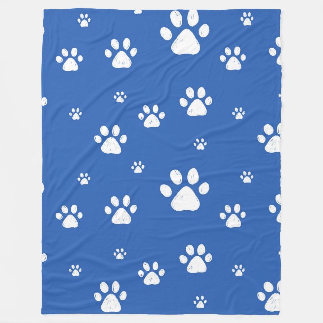 Hund Pawz 60x80 Fleece Blanket (Vorderseite)