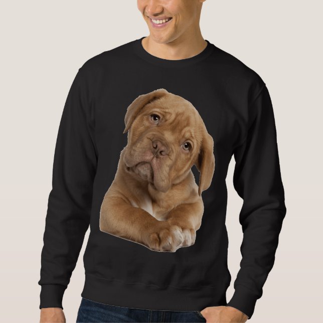 Hund Pitbull Sweatshirt (Vorderseite)