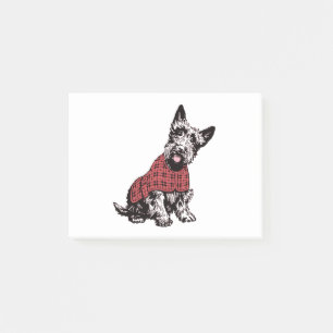 Hund Post-it Klebezettel