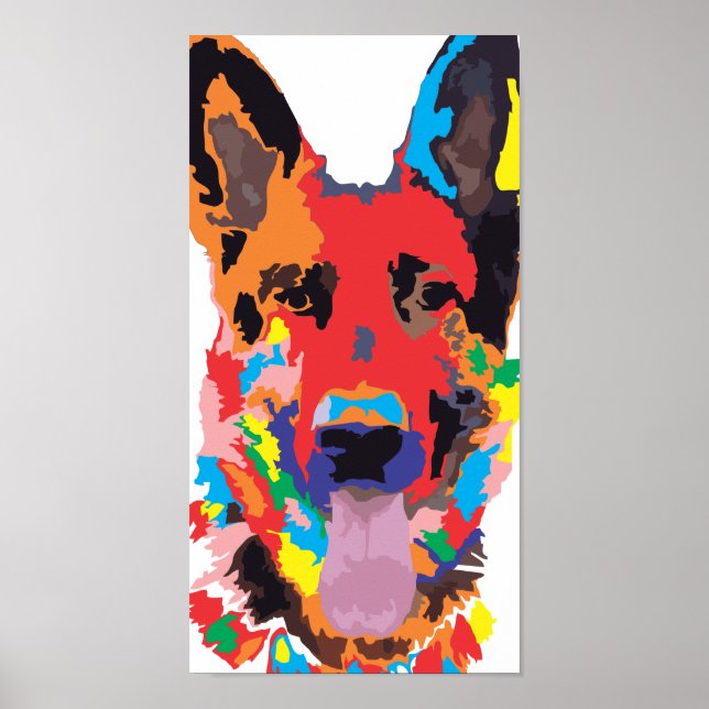 Hund Poster (Vorne)