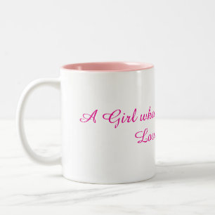 Hund Rettung Hund Liebhaber Mädchen Frau pink Tier Zweifarbige Tasse