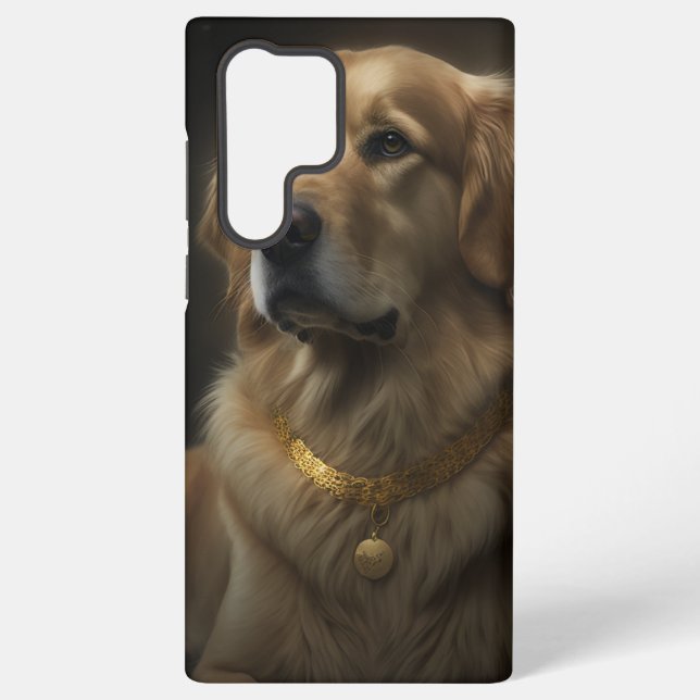 Hund - Samsung Phone Case - Golden Retriever Samsung Galaxy Hülle (Rückseite)