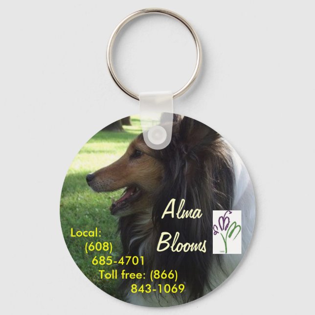 Hund Schlüsselanhänger (Vorderseite)